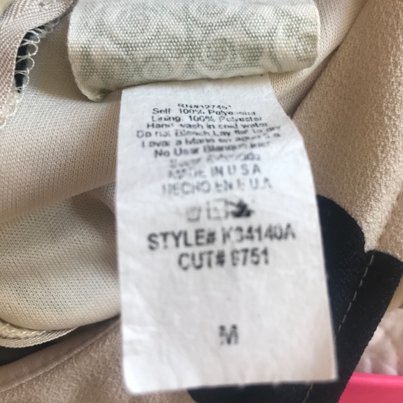 Size M Kiddo by Katie Dress cream black flowers - Picture 2 of 5